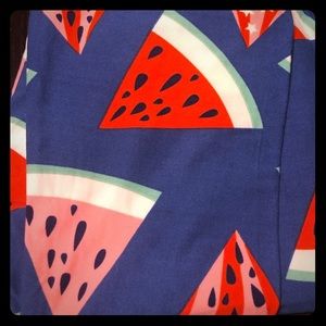 Lularoe OS Watermelons legging